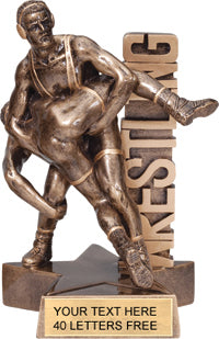 Wrestling Billboard - 6" Resin Trophy [RMB6-WS]