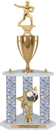 Three-Post Trophy- 22 inch [T3P22] – Trophy Depot