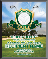 Golf Graphix Plaque [PGFX912-GL]