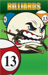 Billiards- Krunch Plaque Insert [BBP-1286]