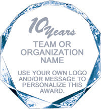 Acrylic Octagon Award [A80-S]