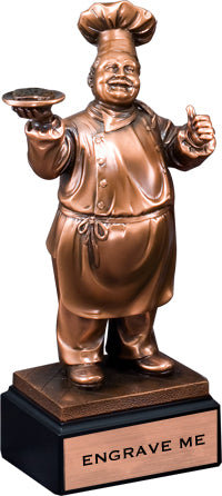 Chef Bronze Resin Trophy [RC066]