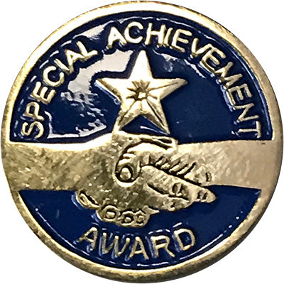 Star Performer Enameled Round Pin [PCM-STR-378]