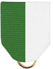 Green & White Pin Drape [PNDRP-GNWH]