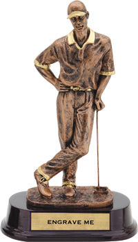 Golfer Bronze Resin [RGM583B]