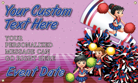 Cheer Vinyl Banner- Kids [VB-CH-KDS]
