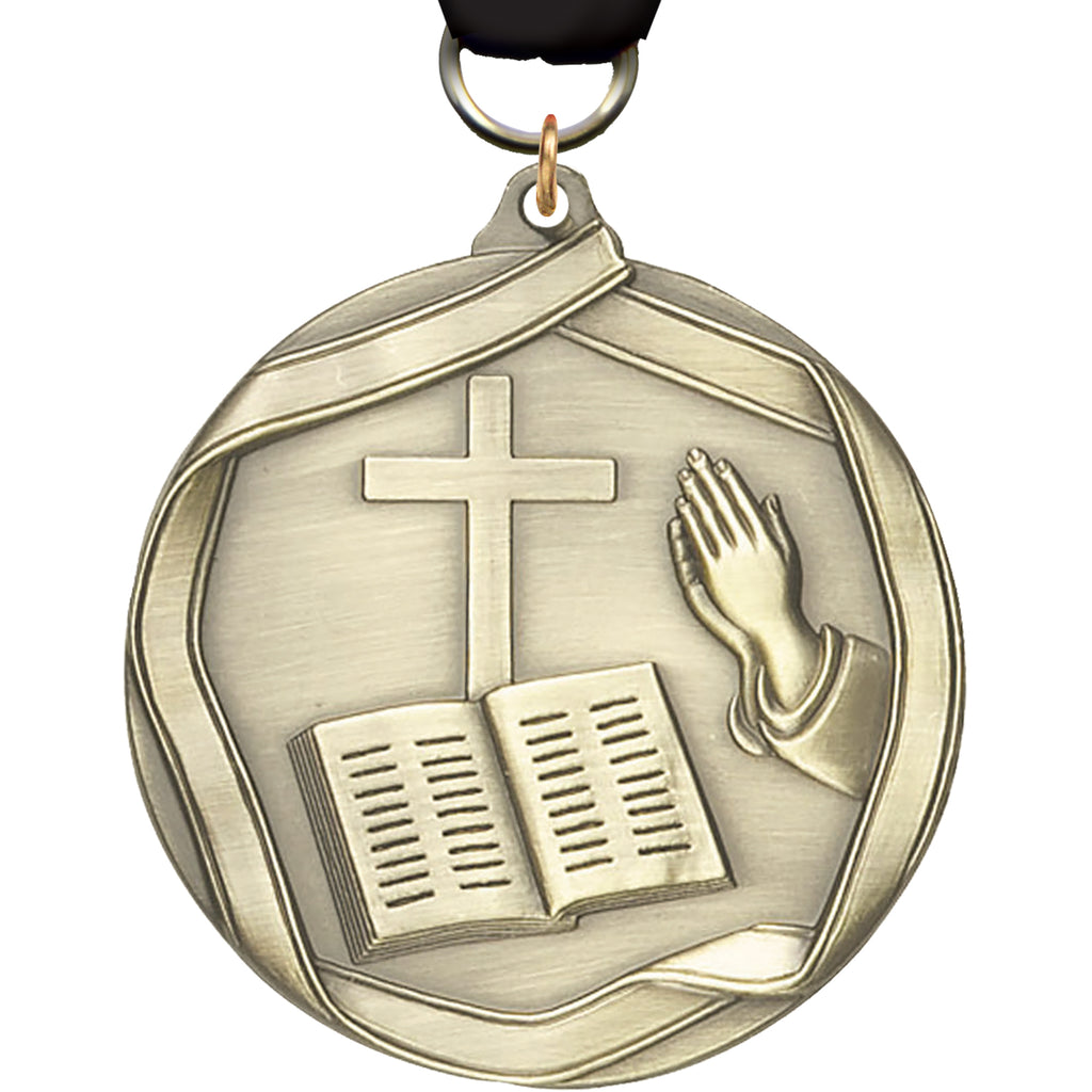 Religion Banner Edge Medal [M2RE-RL]