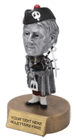 Scotsman Bobblehead Mascot - 6" Resin Trophy [BHMA-SCOT]