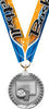 Basketball Medal- Silver [M201-BK-S]