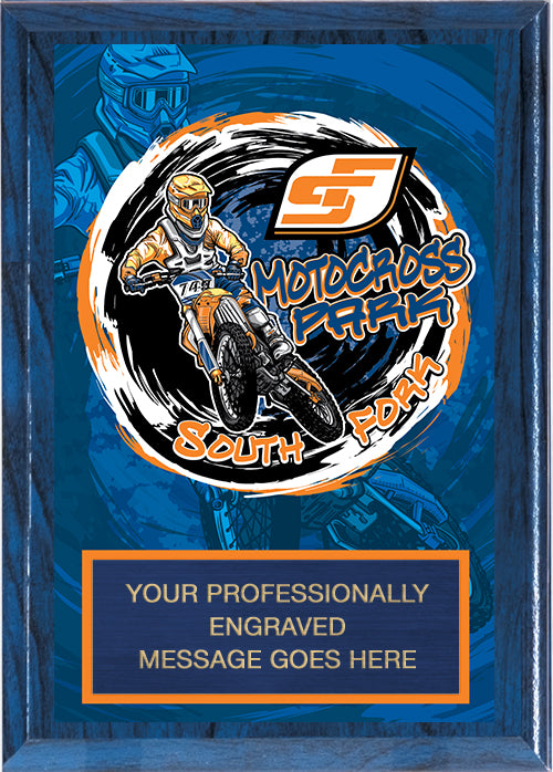 Custom Full Color Plaque [PCFC57]