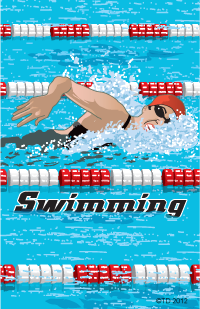 Swimming- Female Plaque Insert [BBP-2136]
