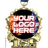 Custom 1st Place Star Insert Medal [MXPSTR-1ST]