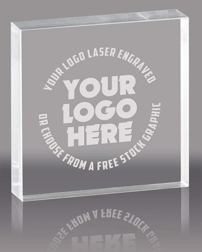 Acrylic Logo Block - 5 x 5 inch [ALB-5X5-Q]