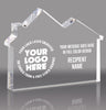 Acrylic Real Estate/Home Award - 6.5 x 4.75 inch [AHSE-6-Q]