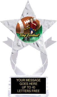 Krystal Clear Acrylic Star Ice Award w/ Insert [iD7]