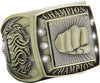 Championship Ring with Activity Insert- Martial Arts Gold [RGSJ-G-CHMP-MA]