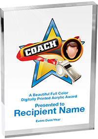 Coach Vibrix Acrylic Award [A57BV-CO]