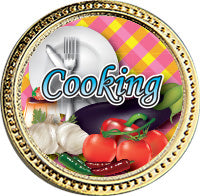 Cooking Round Insert Pin [P78RI-COOK1]