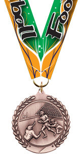 Football Medal- Bronze [M201-FB-B]