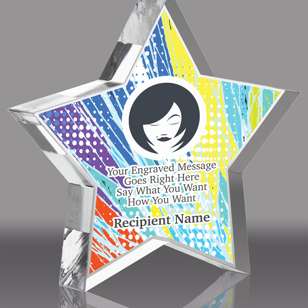 Acrylic Star Awards - Color