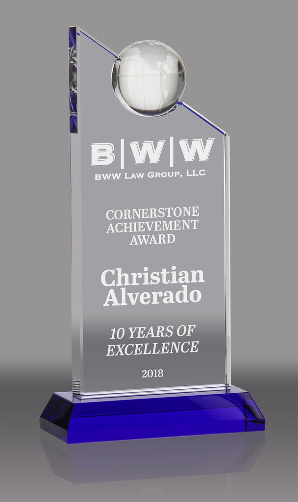 Global Peak Crystal Award [CF24-8-BLU-X]