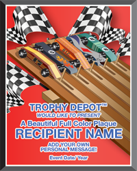 Derby Graphix Plaque [PGFX912-PNWD]