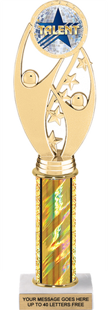 Teamwork Color Insert Trophy w/ Column [Ti12-J99]
