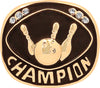 Bowling Champion Ring- Gold [RNGJ6-BW-G]