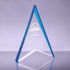 Spearhead Acrylic Award with Blue Reflective Accents - 9 inch [APSPR-9-BLU]