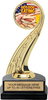 Color Insert Trophy on Marble Tone Base [THSi-P104]