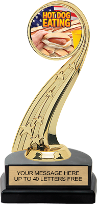 Color Insert Trophy on Marble Tone Base [THSi-P104]