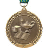 2.75 in Knowledge Wreath Framed Medal [M311-KN]