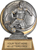 Soccer Round 3D Sport Resin Trophy - Female [RSR5-SCF]