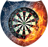 Darts Fire & Water Shield Insert [SH-3700]
