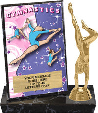 Gymnastics Billboard Plaque [PBB6-GG]