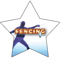 Fencing Star Insert [ST-1073]