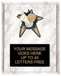 Cheer Spring Loaded Plaque [PRBI810-CH]