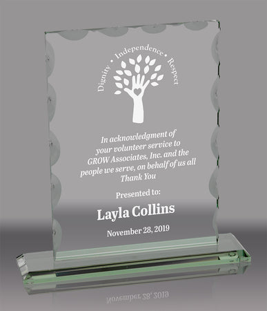 Keystone Jade Crystal- 8.5 inch [GJKEY8]