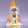 Blast Off Orange Rocket Acrylic Award - 7 inch [ATRKT1-7-ORG-Q]