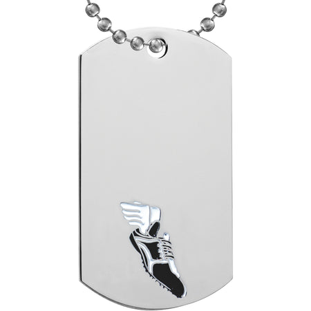 Track Etched & Paint Filled Dog Tag [DTS-TK]
