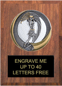 Golf Motion Xtreme Plaque - Female [PMX57-GLF]