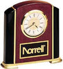 Rosewood & Black Stained Piano-Finish Table Top Clock [TDC866]