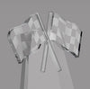Crystal Racing Flag- 8.75 inch [CPRCFLG-8]