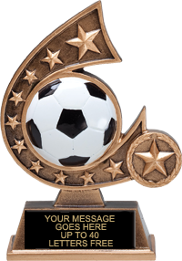 Soccer Comet Resin Trophies [RCOM5-SC]