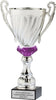Diamond Riser Twist Silver Metal Cup - 11.5 inch [CMPDR62-11]