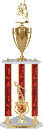 Three-Post Trophy- 24 inch [T3P1Ti24]