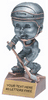 Hockey Bobblehead Jr. Resin Trophy - Male [BHJR-HKM]