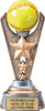 Softball Triple-Star Victory Resin Trophy [RMV6-SB]