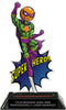 Pingpong Male Super Hero Acrylic Trophy- 8 inch [TACR8-SH-PNGPNGM-Q]