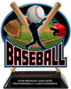 Baseball Colorix-T Acrylic Trophy - 6.25 inch [TACR6-BS-Q]